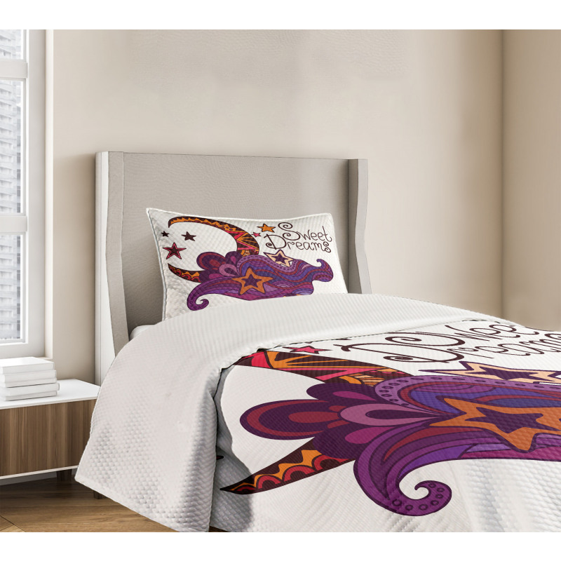 Moon Stars Bedspread Set