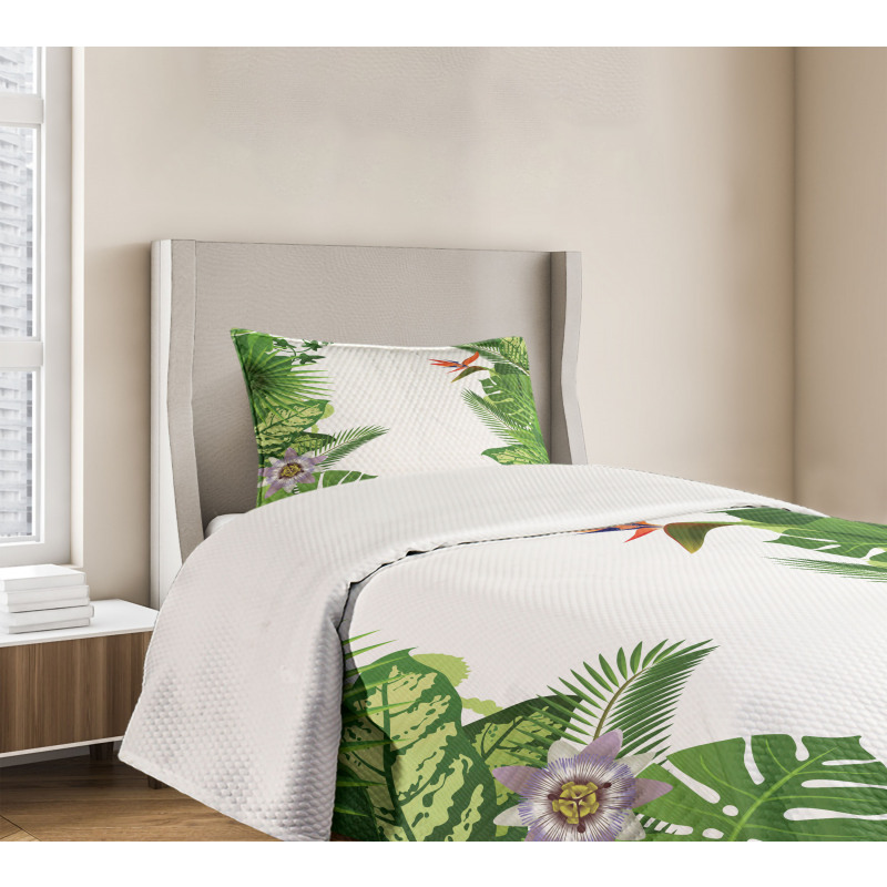 Lush Growth Rainforest Bedspread Set