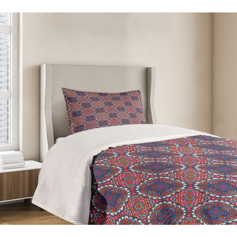 Tibet Flowers Bedspread Set