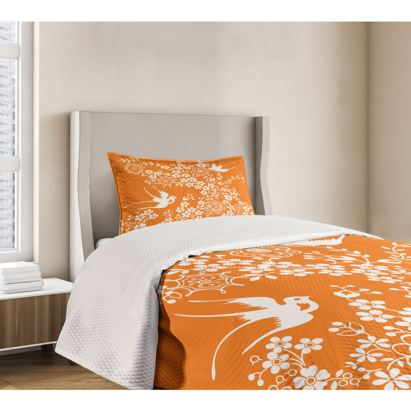 Flora Fauna Bedspread Set