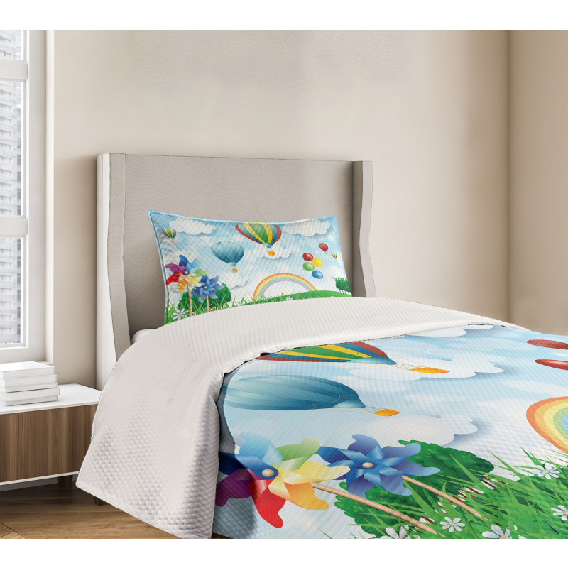 Spring Field Fantasy Bedspread Set