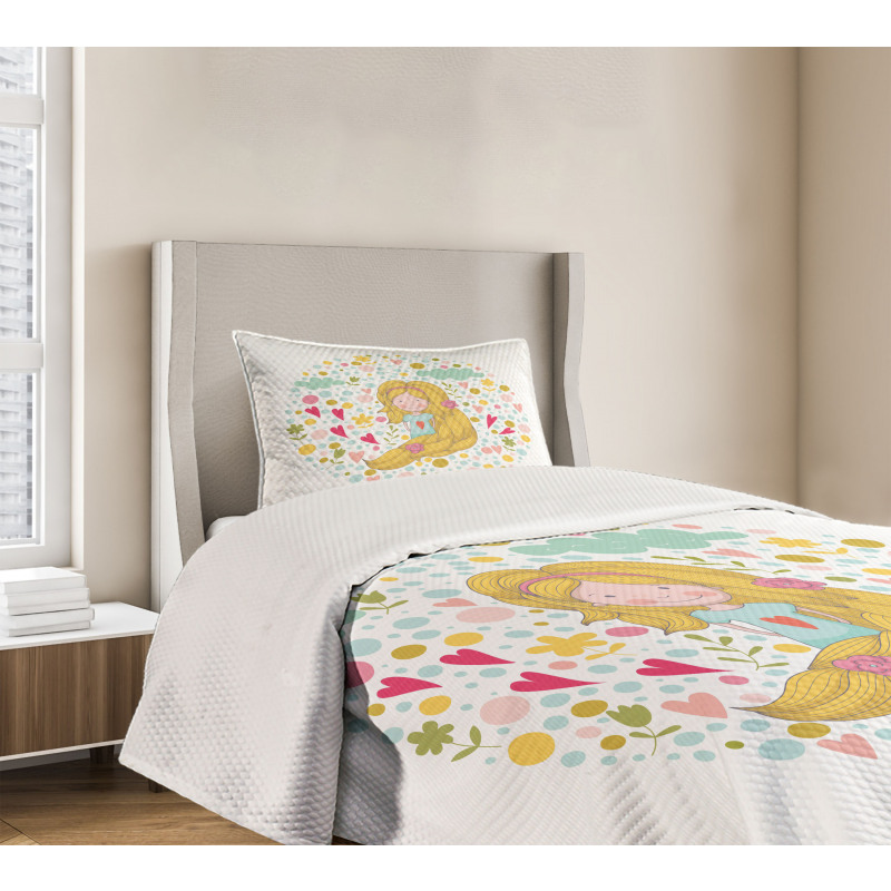 Cheerful Spring Kid Bedspread Set