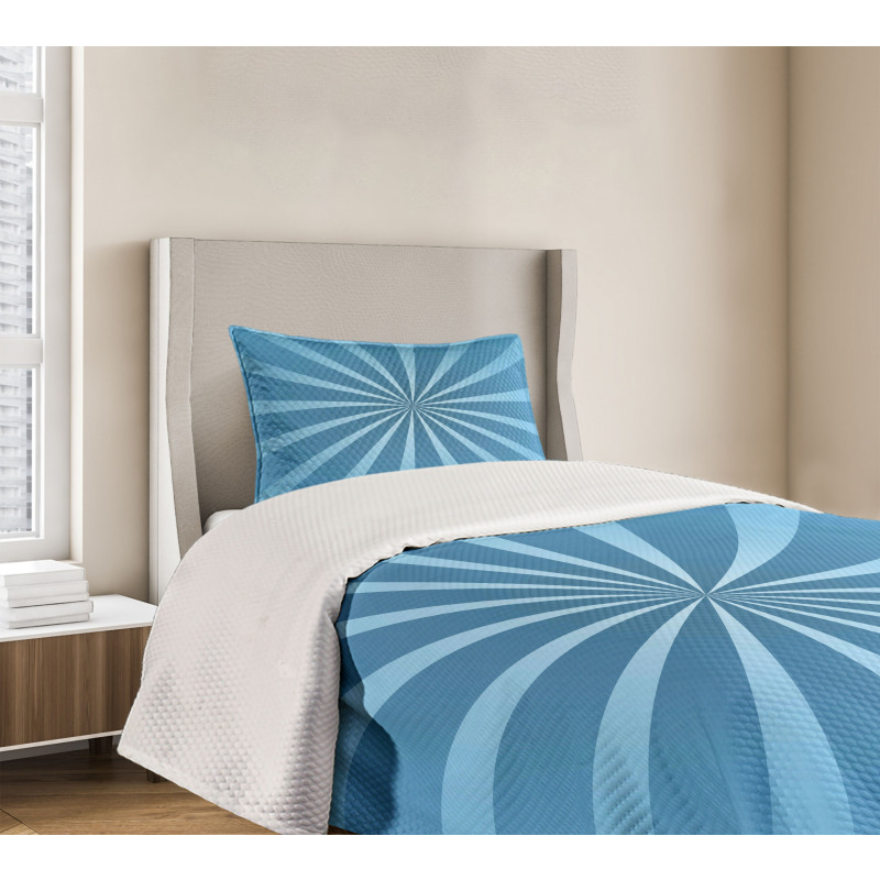 Hypnotic Radials Bedspread Set