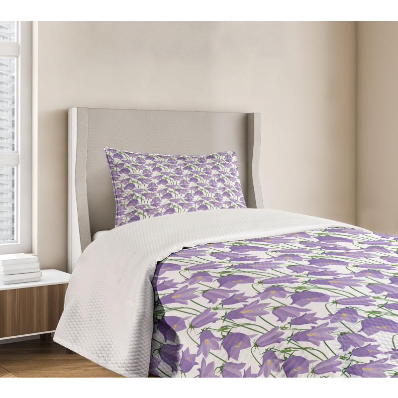 Bluebells Garden Bedspread Set