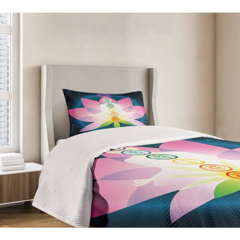 Lotus Flower Muladhara Bedspread Set