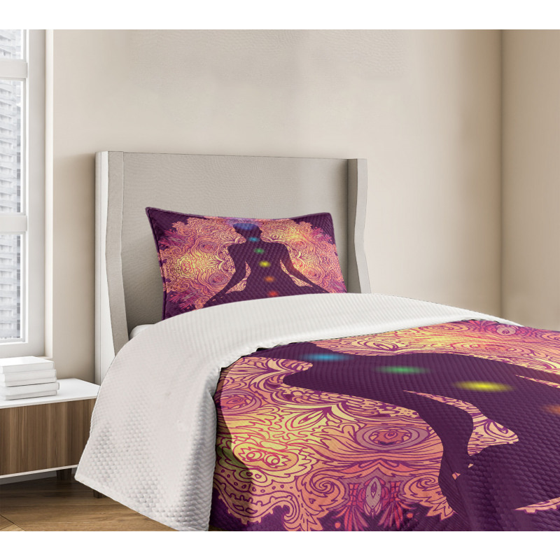 Psychedelic Mandala Bedspread Set