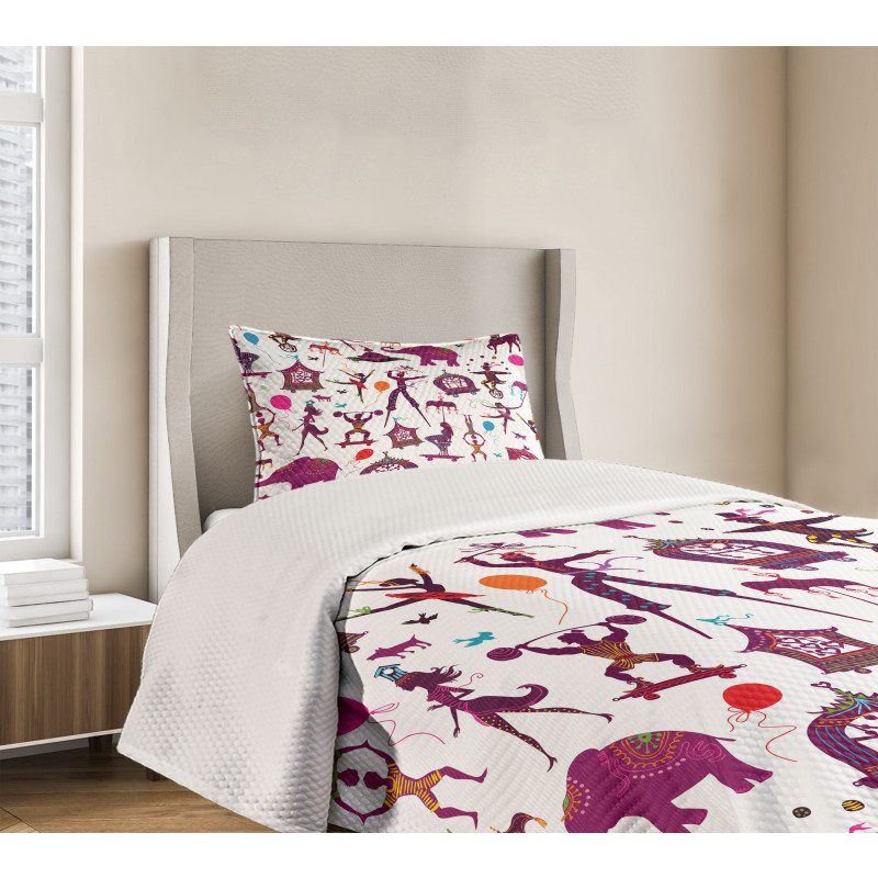 Colorful Characters Bedspread Set