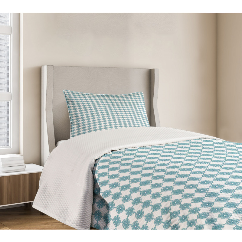 Interlacing Squares Bedspread Set