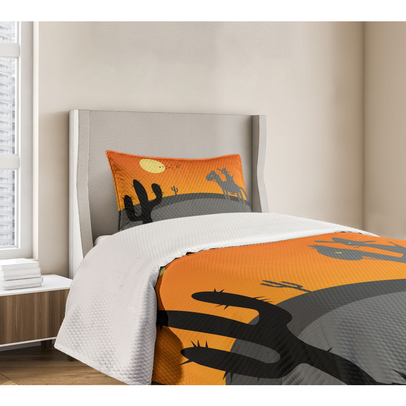 Hot Mexico Desert Bedspread Set