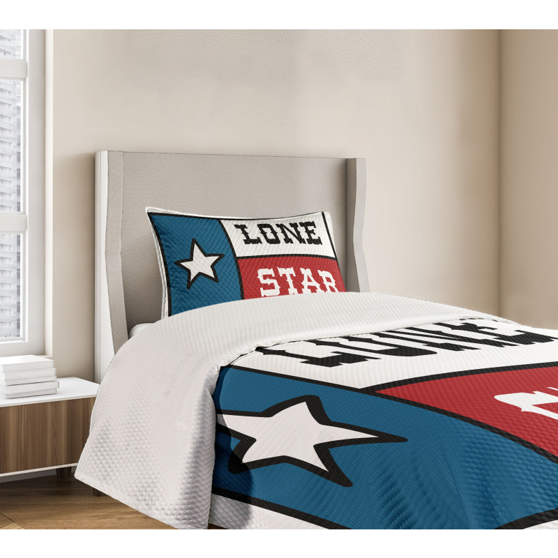 State Flag Design Bedspread Set