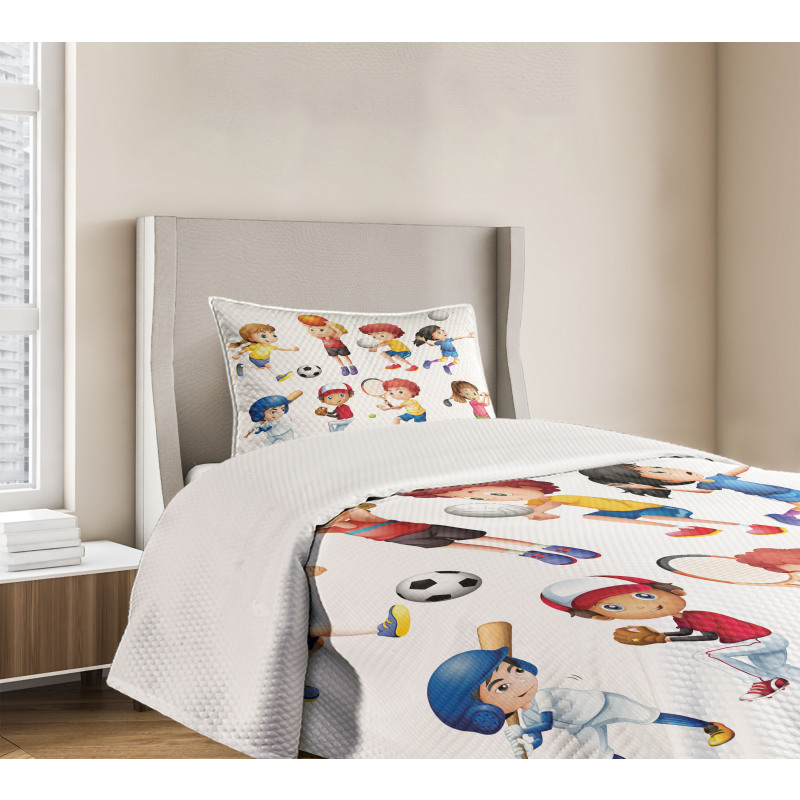 Active Children Bedspread Set