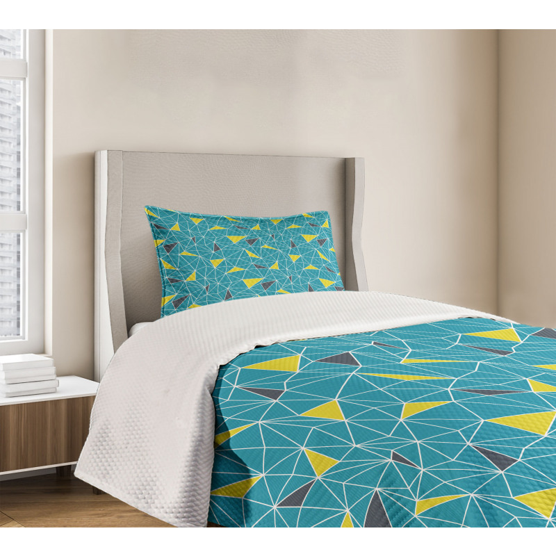 Fractal Shapes Bedspread Set