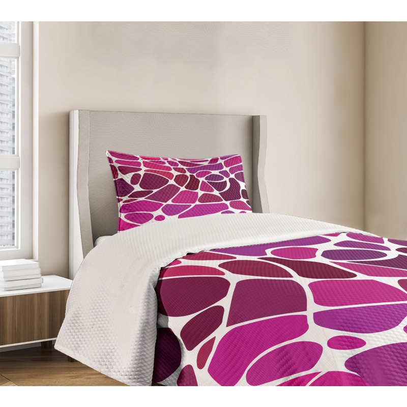 Abstract Mosaic Bedspread Set