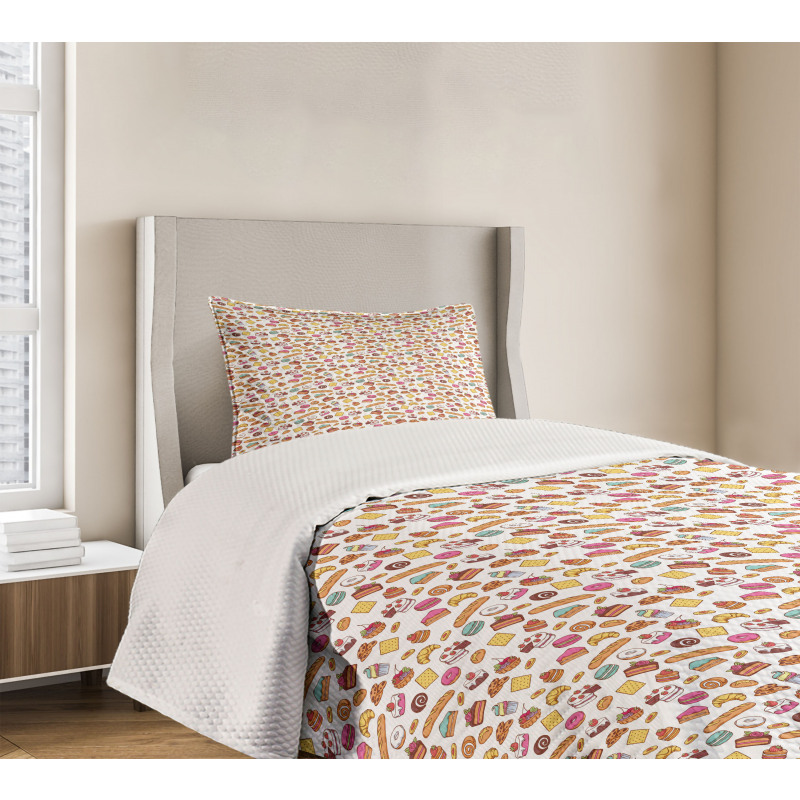 Bakery Medley Bedspread Set