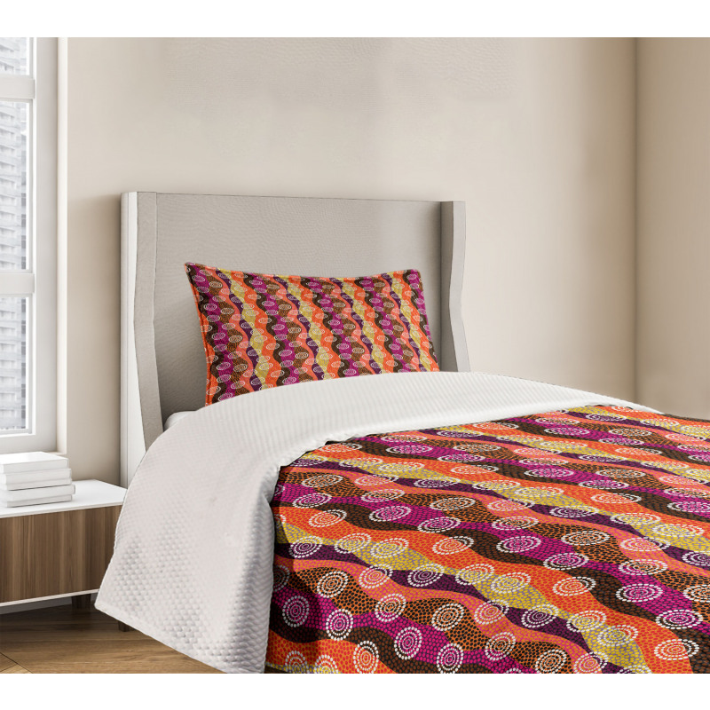 Colorful Style Bedspread Set