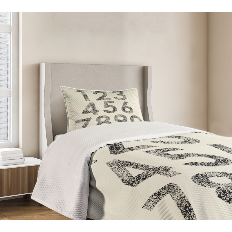 Grunge Dotwork Bedspread Set