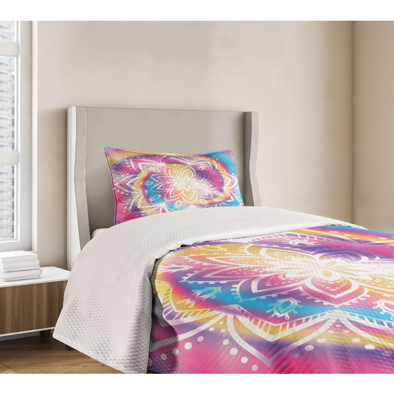 Spiral Stripes Bedspread Set