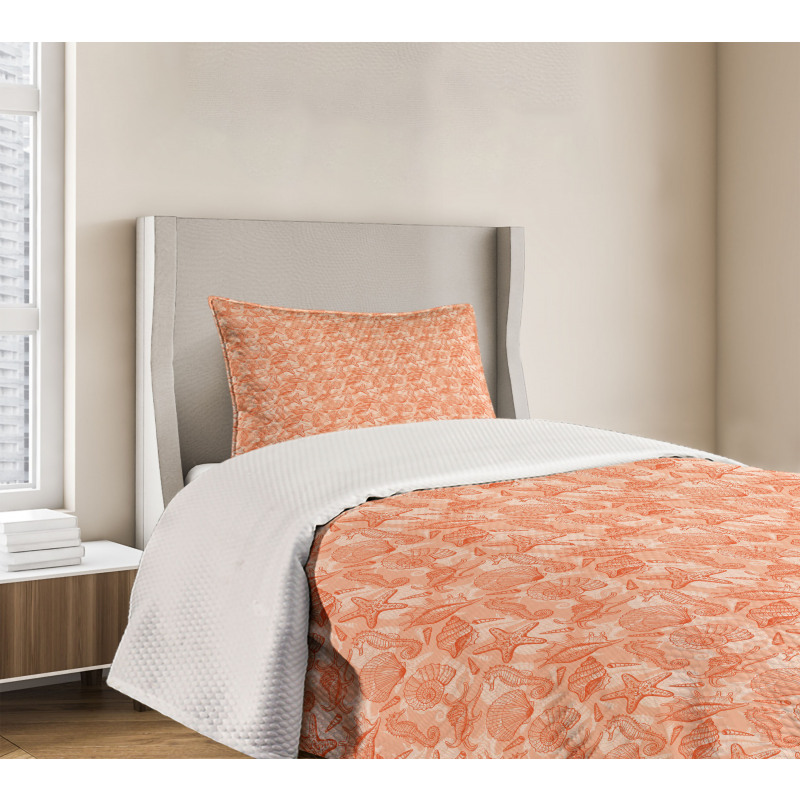 Scallops and Lace Murex Bedspread Set