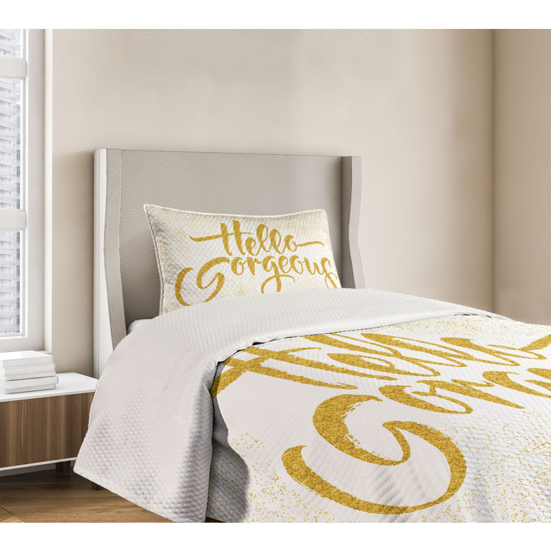 Graphic Bedspread Set