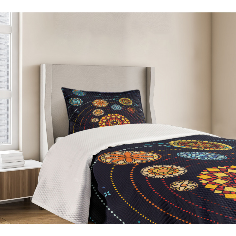 Planet Bedspread Set