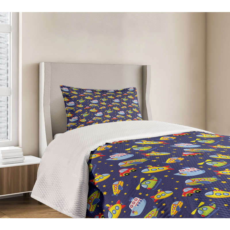 Transportation Boys Bedspread Set