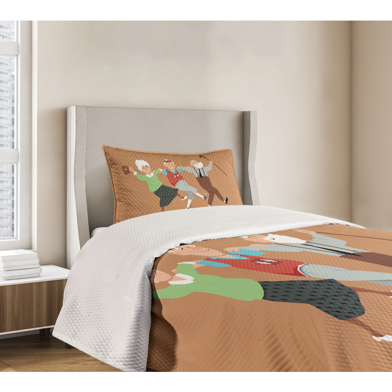 Senior Sirtaki Dance Bedspread Set