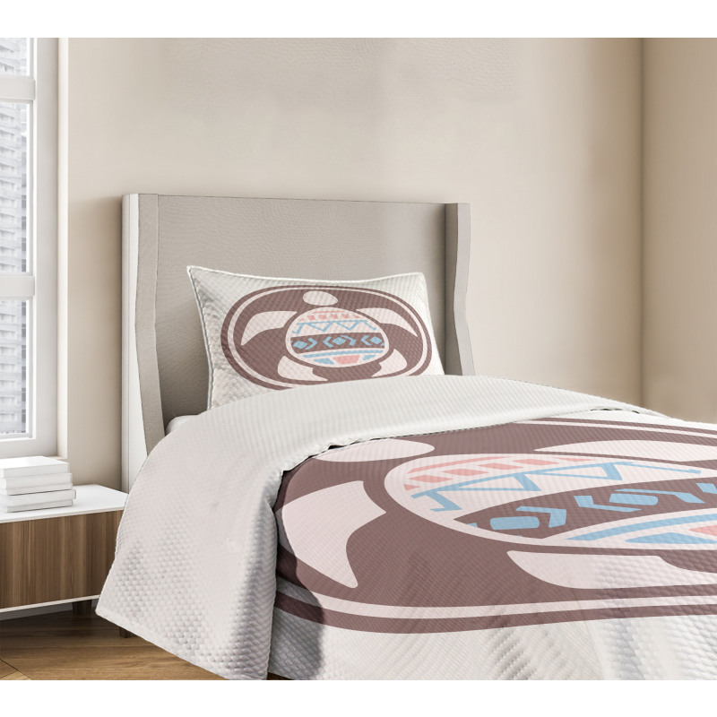 Tribal Animal Pattern Bedspread Set