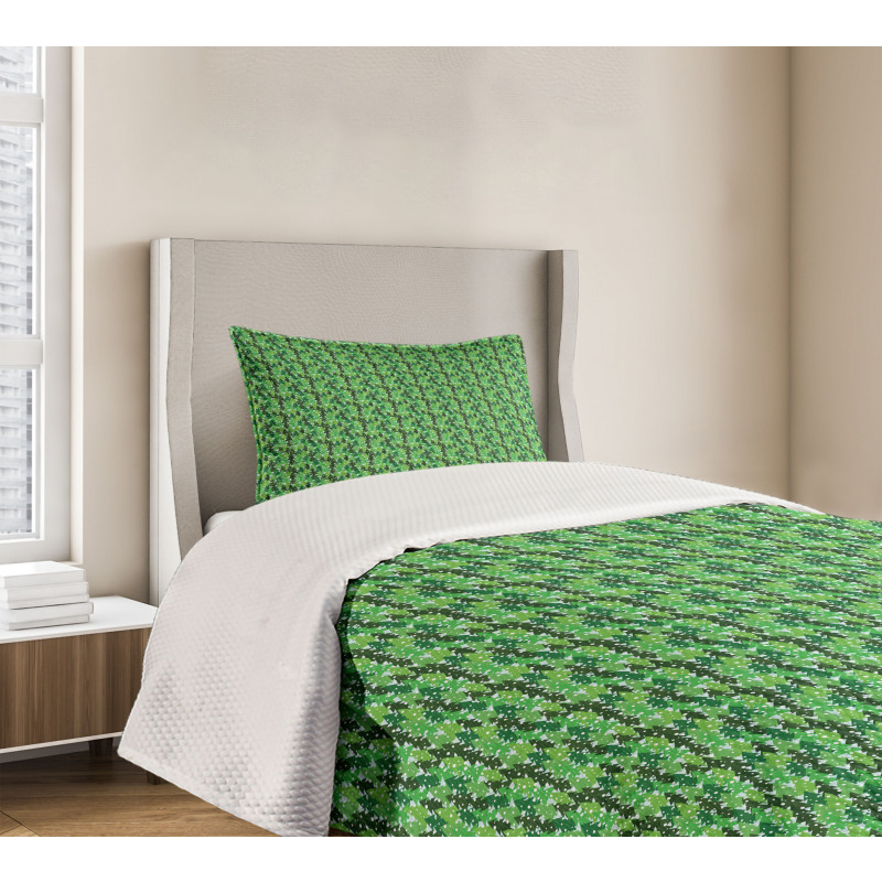 Fir Woodland Snow Bedspread Set