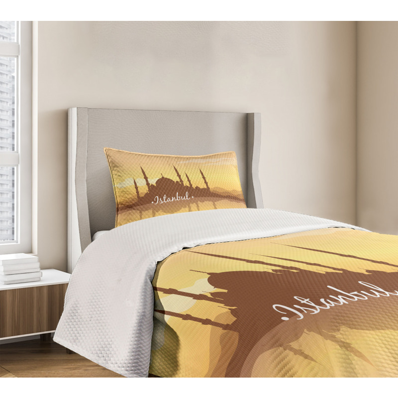 Panorama Sunset View Bedspread Set