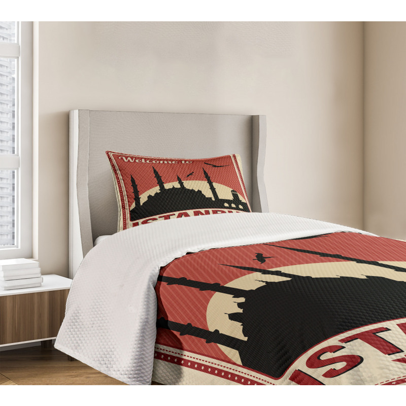 Welcome Greeting Art Bedspread Set