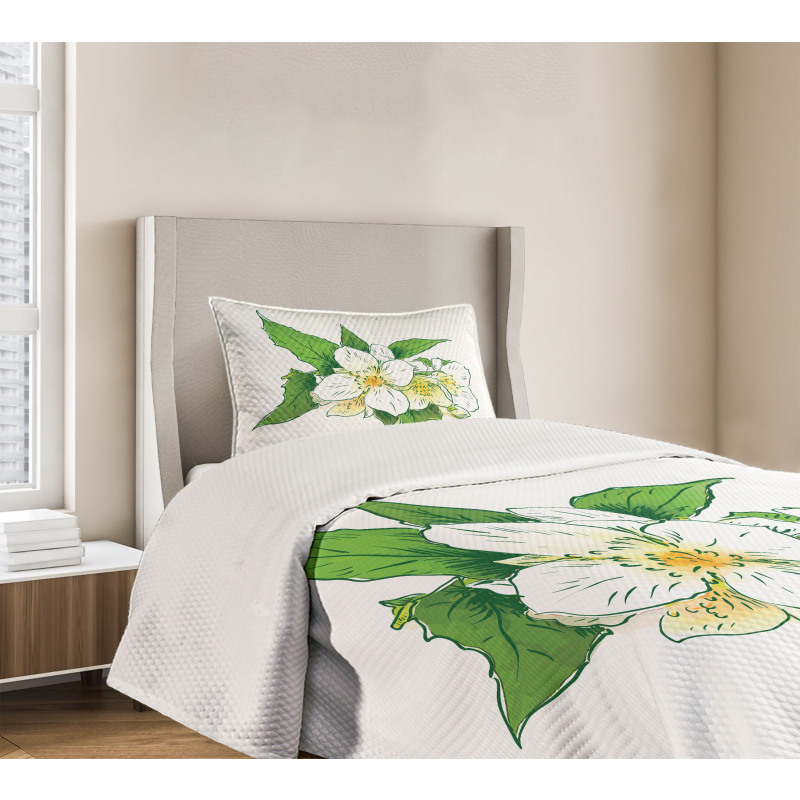 Freshness and Purity Bedspread Set