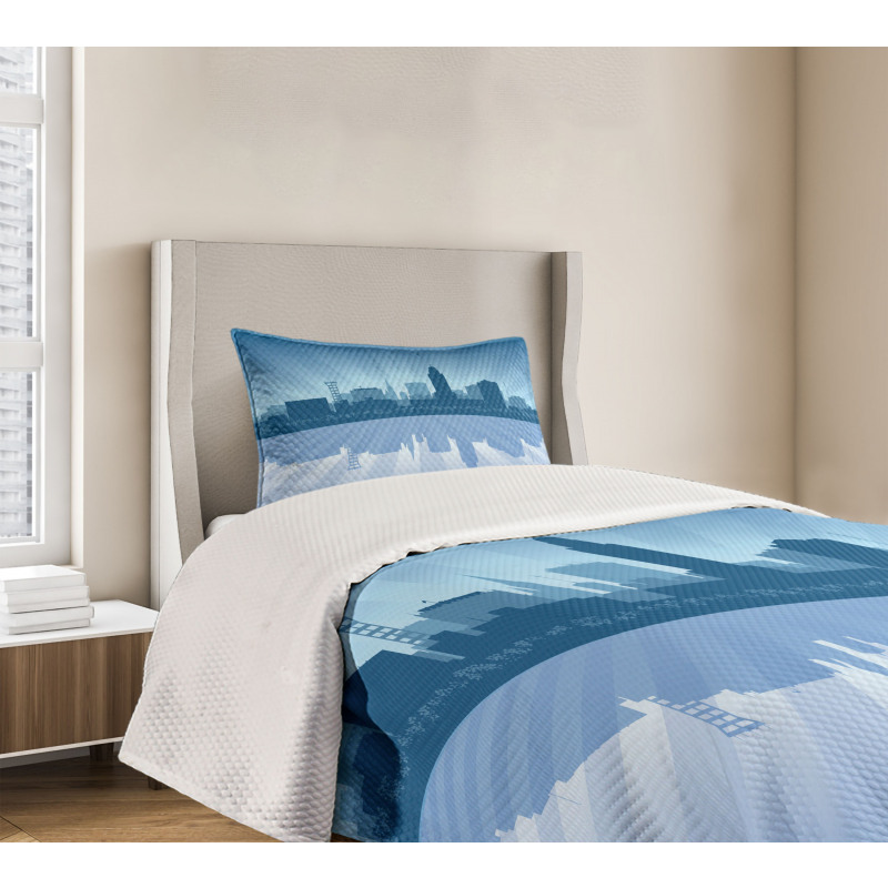 Lincoln City Skyline Bedspread Set