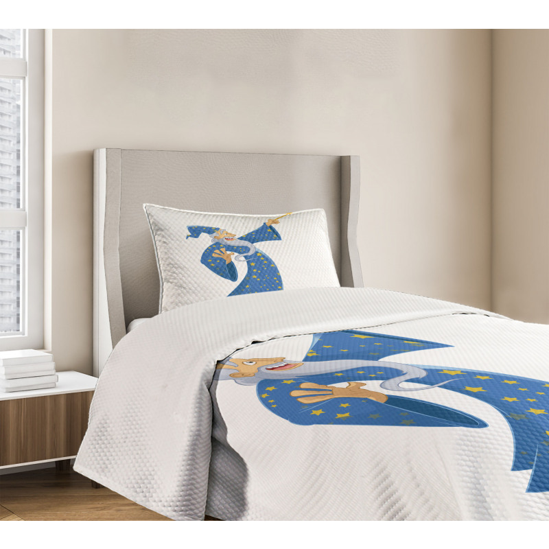 Old Man Abracadabra Bedspread Set