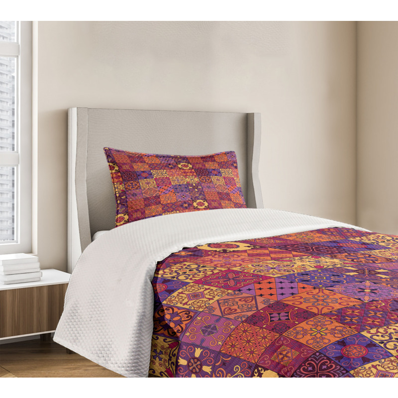Azulejo Mosaic Bedspread Set