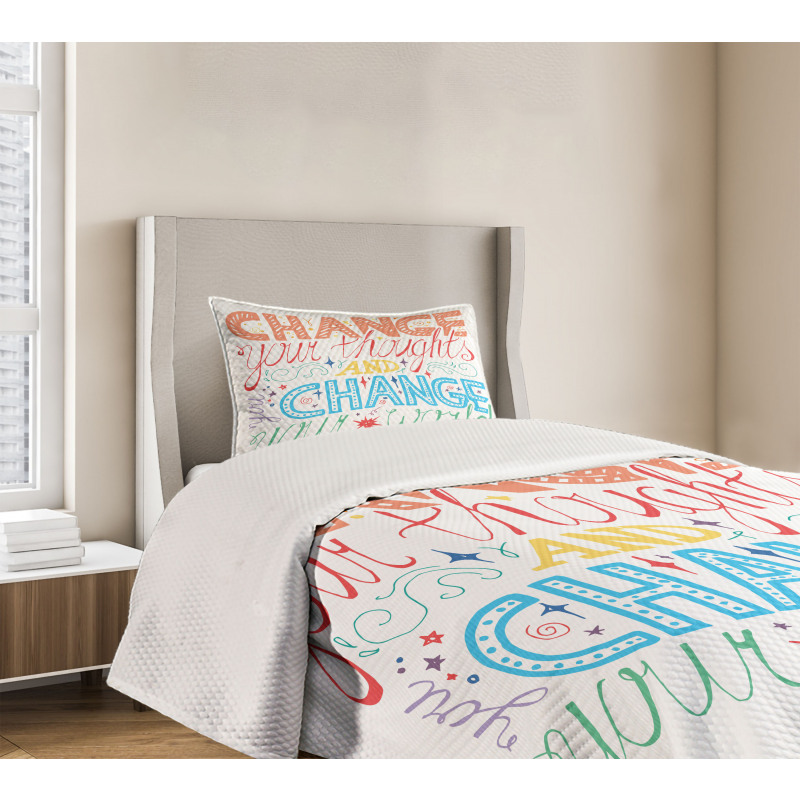 Inspirational Resilience Bedspread Set