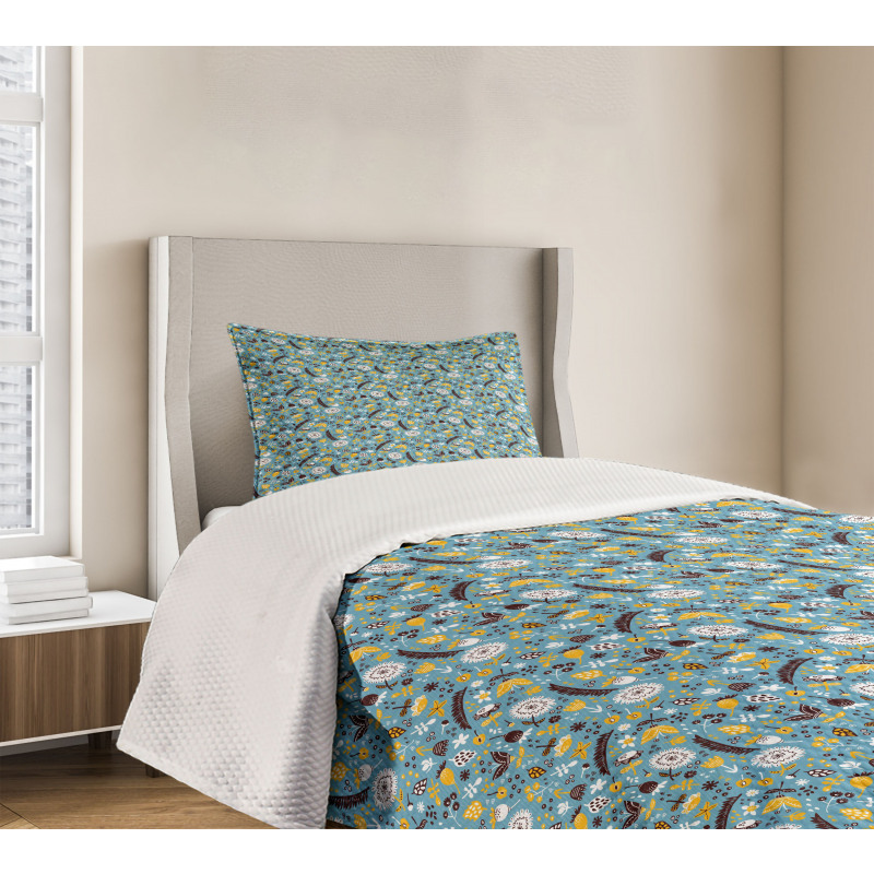 Funky Nature Bedspread Set