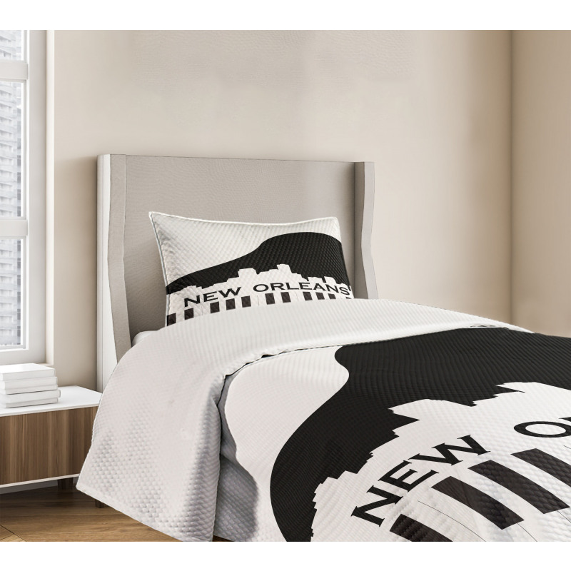 Piano Jazz Music Bedspread Set