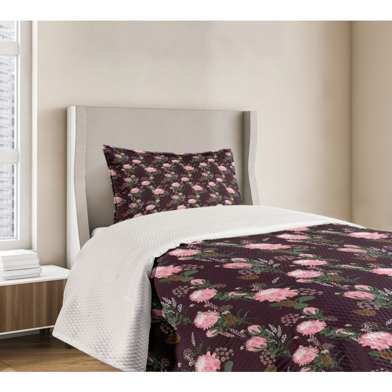 Protea Bouquets Bedspread Set