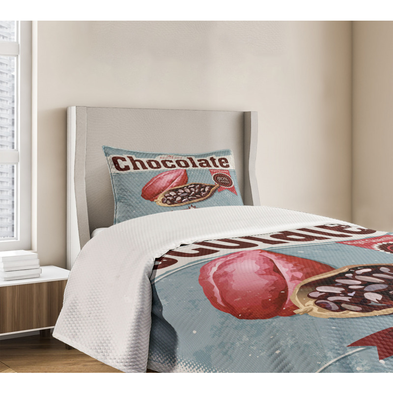 Best Choice Chocolate Retro Bedspread Set