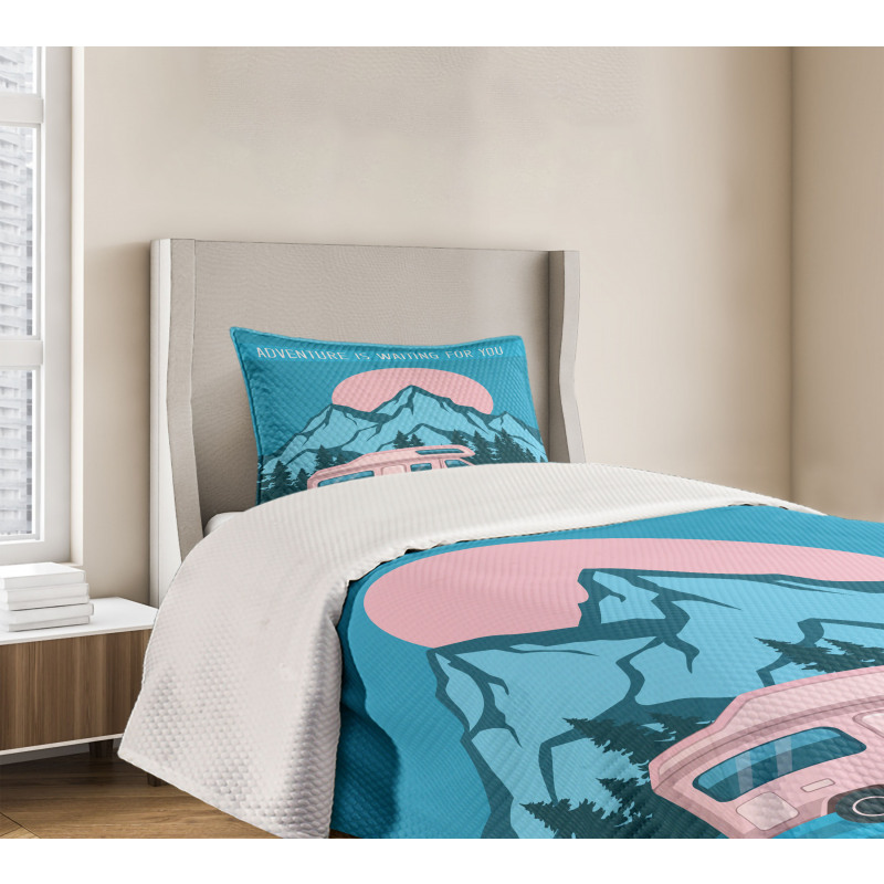 Road Trip with Caravan Pines Bedspread Set