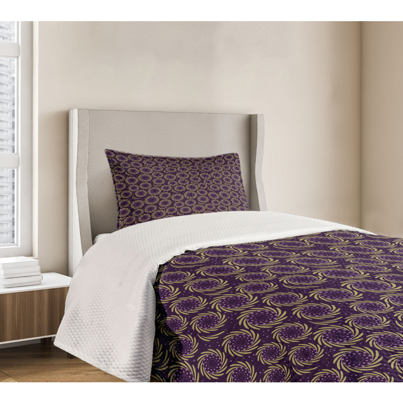 Blueberries and Leaves Bedspread Set