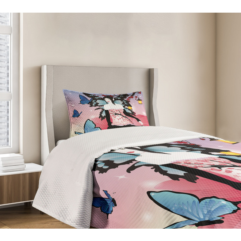 Fairy Girl with Wings Bedspread Set