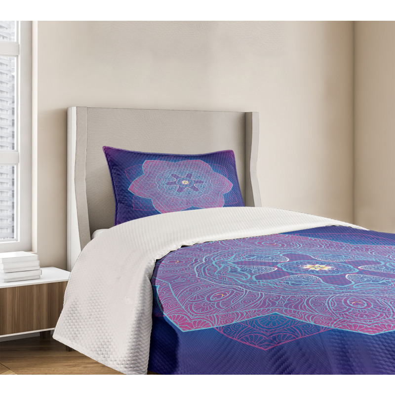 Cosmos Psychedelic Bedspread Set