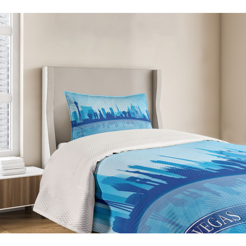 American City Silhouette Bedspread Set