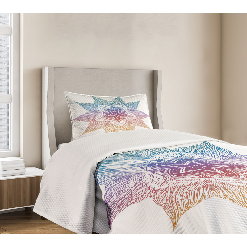 Mandala Composition Bedspread Set