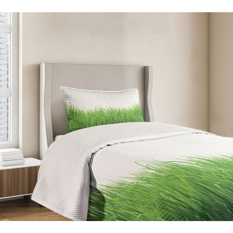 Spring Foliage Pattern Farm Bedspread Set