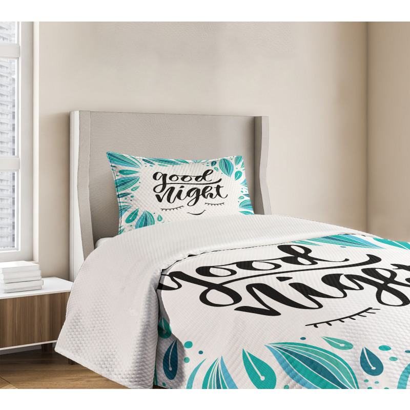 Doodled Night Wishes Bedspread Set