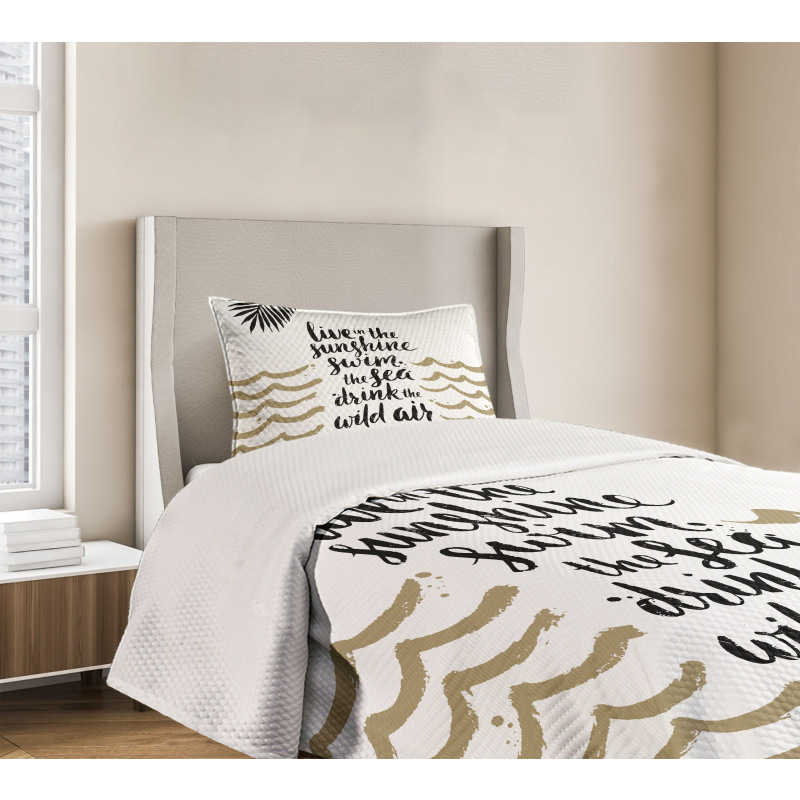 Live in the Sunshine Bedspread Set