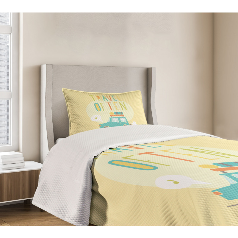 Road Trip Travel Often Bedspread Set