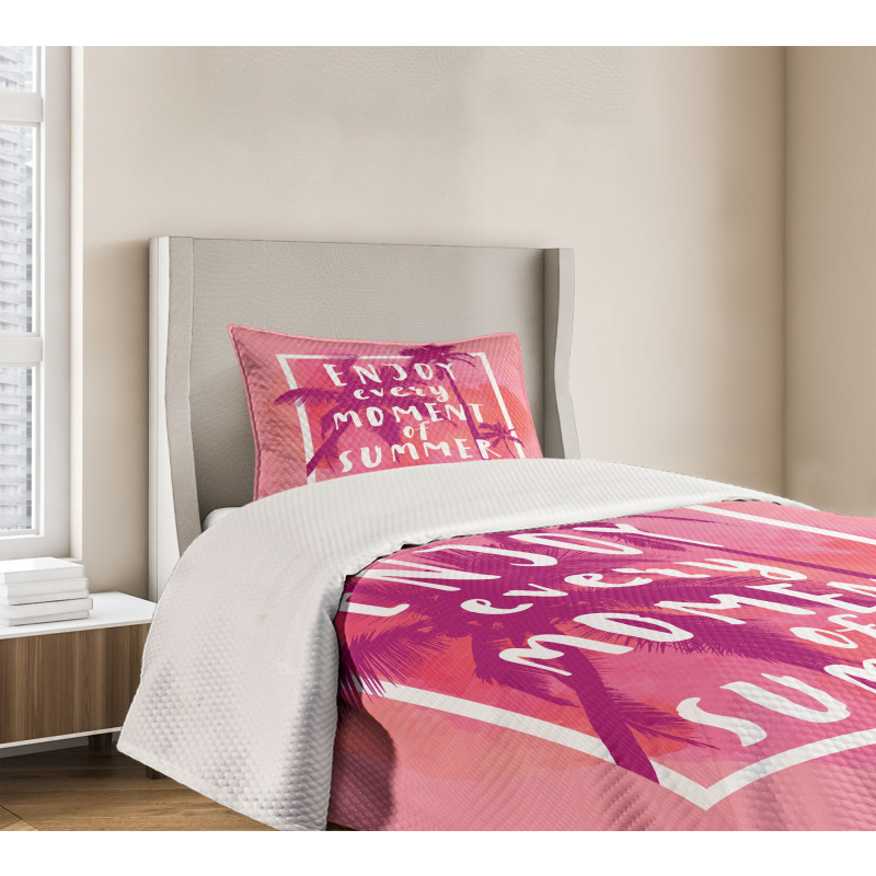 Enjoy Summer Bedspread Set